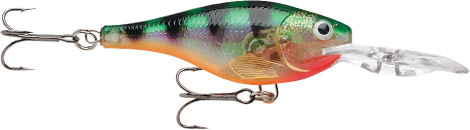 RAPALA 5/16 GLASS SHAD RAP  GLASS PERCH