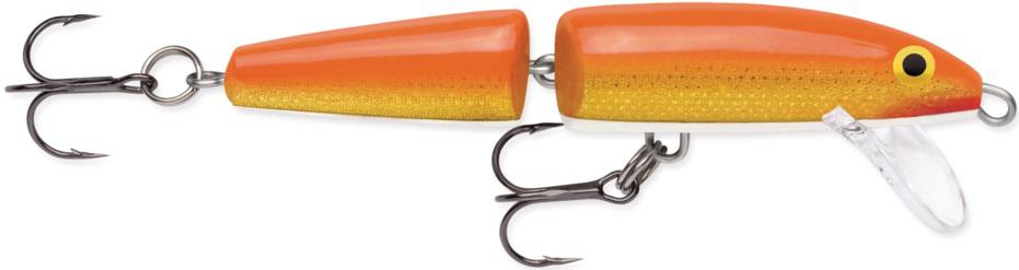 RAPALA 1/4 JOINTED LURE  GOLD/FL-RED