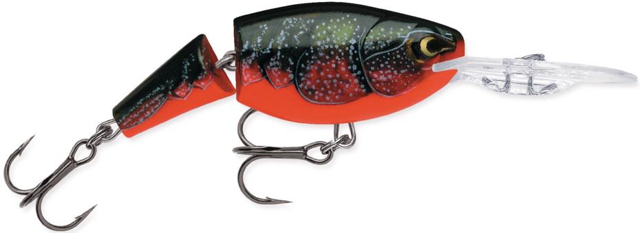 RAPALA 7/16 JOINTED SHAD RAP RED CRAWDAD
