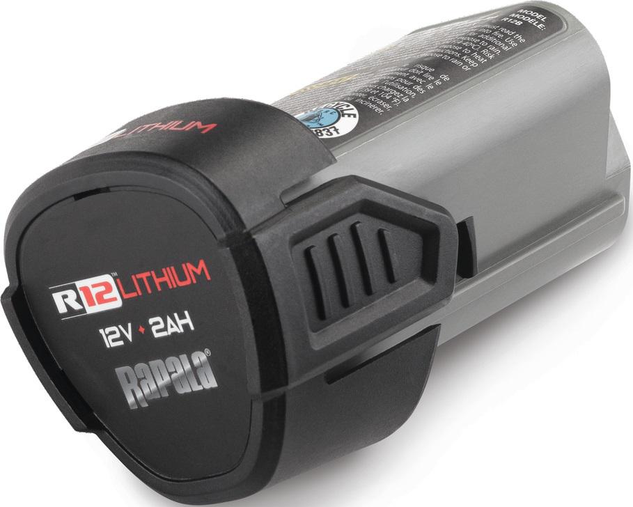 Rapala R12 2Ah Lithium Battery - 2.75" 0 degF Performance