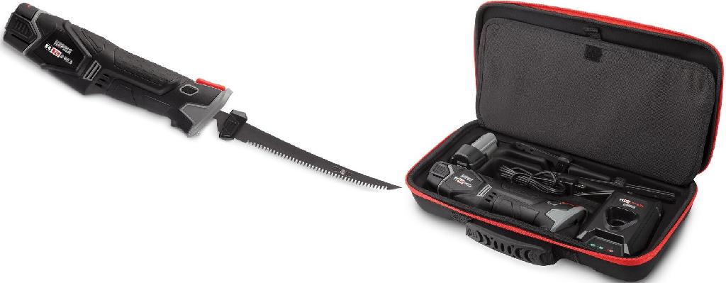 RPLA R12 HD LITHIUM FILLET KNIFE COMBO 6 & 7.5'blades case 2 batteries charger