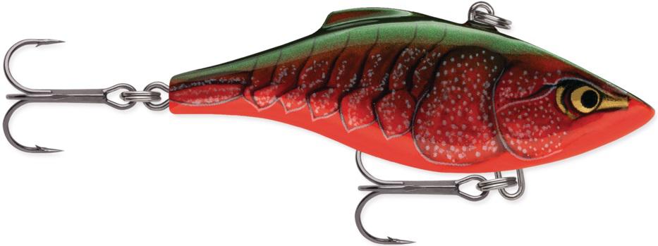 RAPALA #7 RATTL'N RAP 1/2  RED CRAWDAD