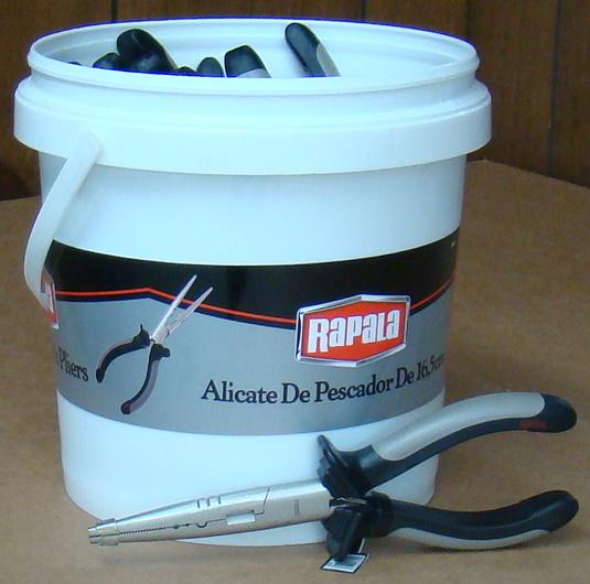 RAPALA 6'FISHERMAN PLIERS BUCKET(12)