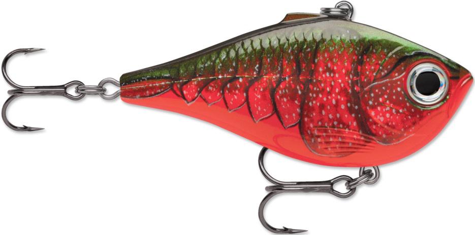 RAPALA #5 RIPPIN'RAP 5/16 RED CRAWDAD