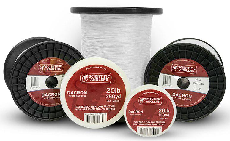 SALR FLY LINE BACKING 20# 100YD WHITE