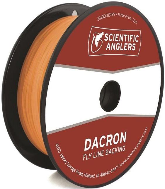SALR FLY LINE BACKING 20# 100YD ORANGE