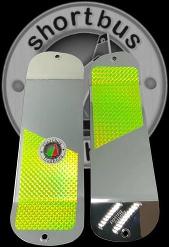 SBUS 11'FLASHER W/AGITATOR MIRROR CHARTREUSE