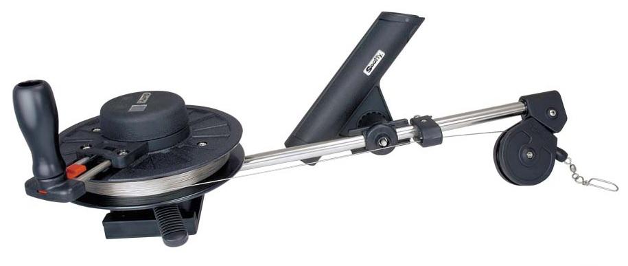 SCOTTY DEPTHKING DOWNRIGGER 23' FIXED W/ROD HOLDER  3/4'DIA.BOOM (