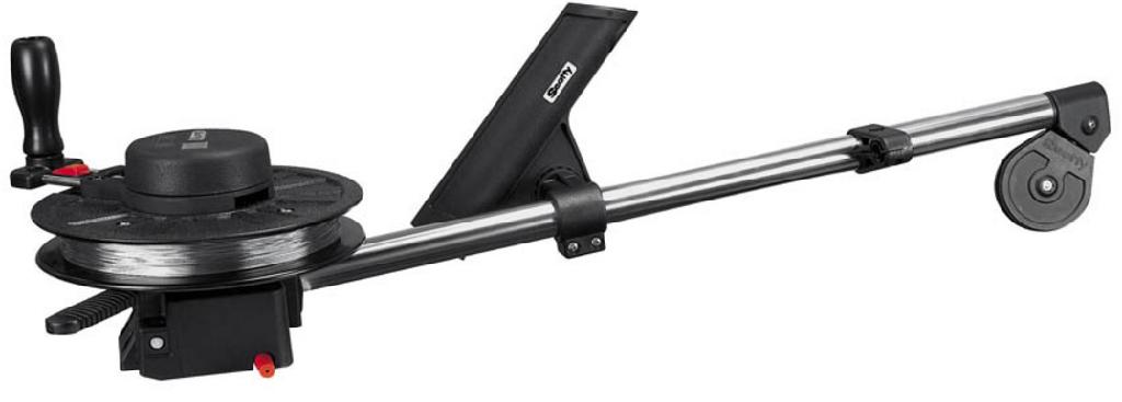 SCOTTY STRONGARM DOWNRIGGER 30' FIXED W/ROD HOLDER  1-1/4'DIA.BOOM