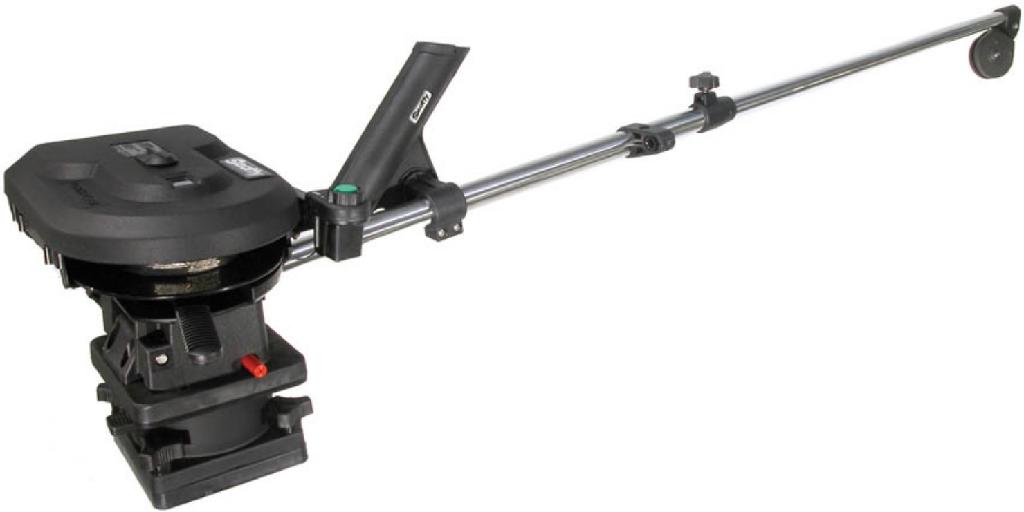 SCOT ELEC.D/RIGGER W/SWIV.BASE 60' TELE. W/ROD HOLDER  1-1/4'DIA.BOOM