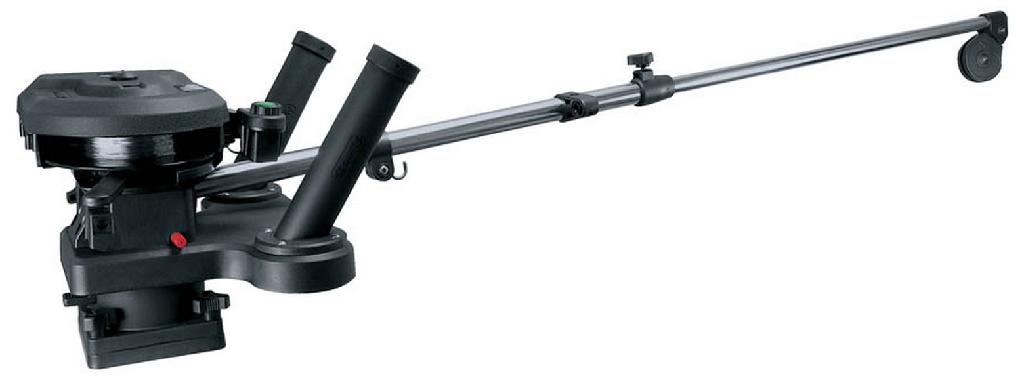 SCOTTY ELECTRIC DOWNRIGGER 60'COMBO PACK W/DUAL ROD HOLDER SWIVEL BAS