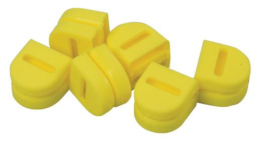 SCOTTY REPLACEMENT POWERGRIP PADS (6)