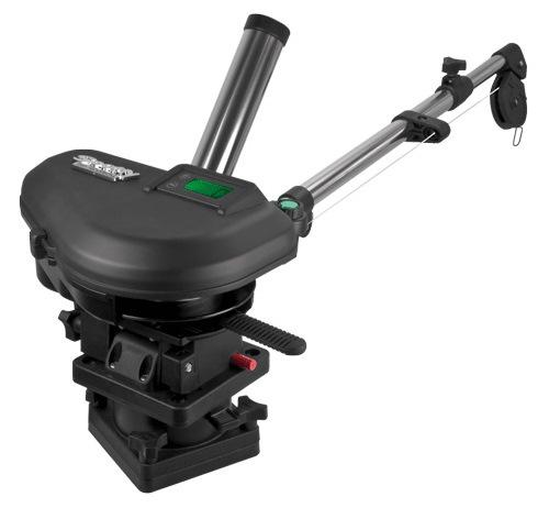 SCOT'HP'ELEC.D/RIGGER W/60'TELE  BRAID w/swivel base rod holder 1-1/4'dia.boom