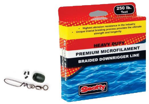 SCOTTY SPECTRA DRIGGER LINE KIT 200'250#
