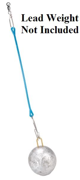 SCOTTY D.R.WEIGHT SNUBBER W/SWIVEL SNAP
