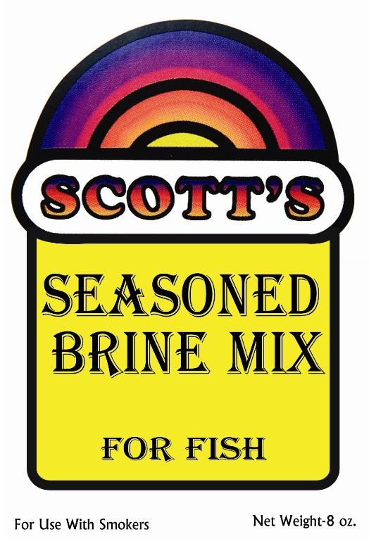 SCOTT'S BRINE MIX  FISH
