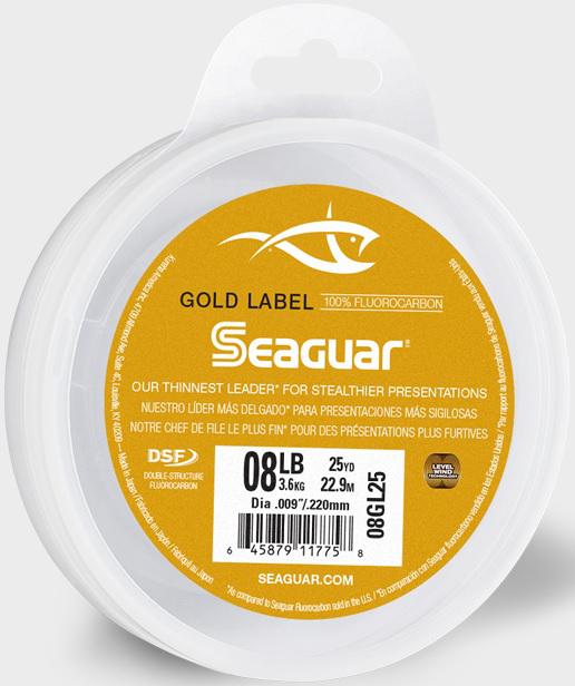 Seaguar 08GL25 Gold Label 8LB 25YDS Fishing Line