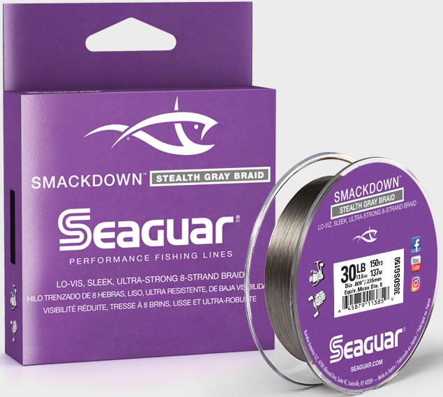 Seaguar 40SDSG150 Smackdown Stealth Gray 40lb 150yds Line