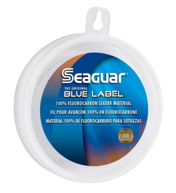 SEAG BLUE LABEL 100% FLOCARB LEADER 6# 25YD                