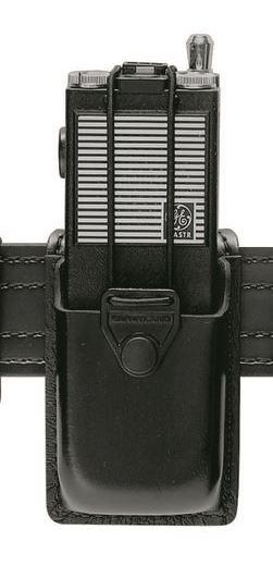 SAFARILAND M/761 RADIO POUCH  ADJUSTABLE BLK B/WEAVE  1.625'x2.25'x3.50'