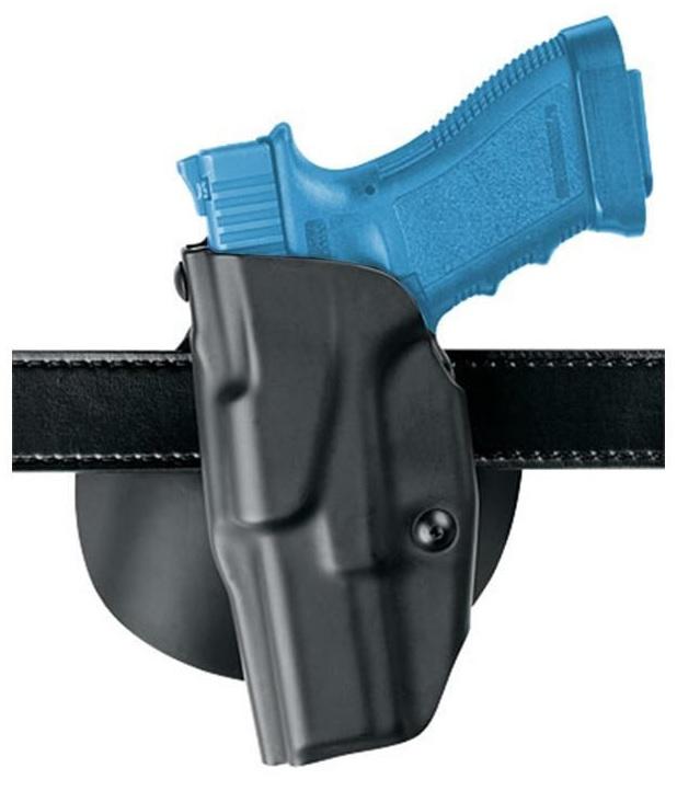 SAFARILAND 6378 ALS PADDLE/BELT HOLSTER GLOCK 19/23 4' LH  STX PLAIN BLACK