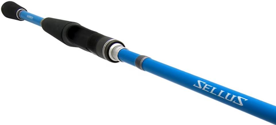 SHIM SELLUS SPIN ROD 2PC 6'0' MED (6-12# Line 3/16-5/8oz Lure)