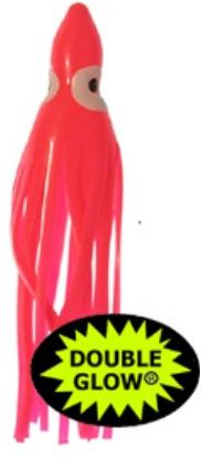SIL MICRO SQUIDS 1-3/4'(5) GLO PINK - SIL