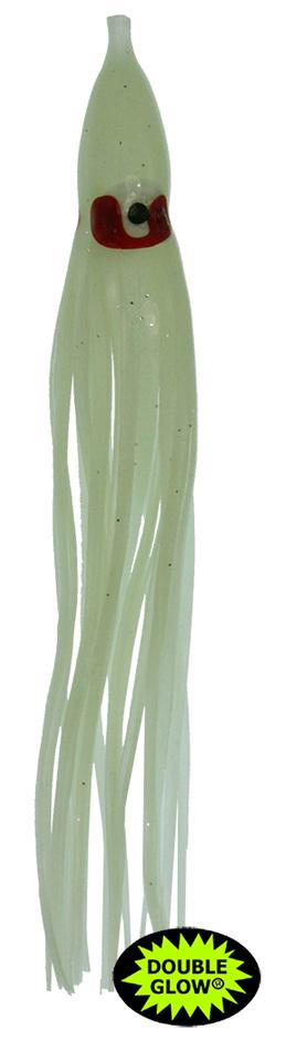 SILH 4-1/4'SQUIDS(5) DOUBLE GLOW