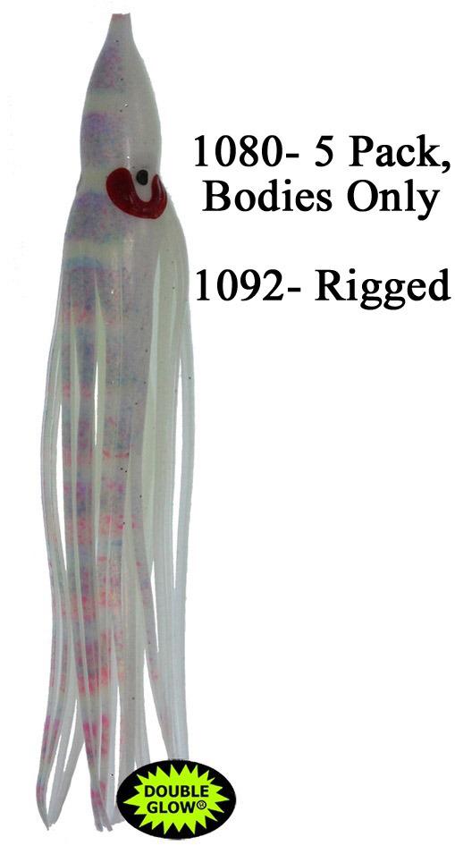 SILH 4-1/4'SQUIDS(5) GLOW MOTHER OF PRL - SILH