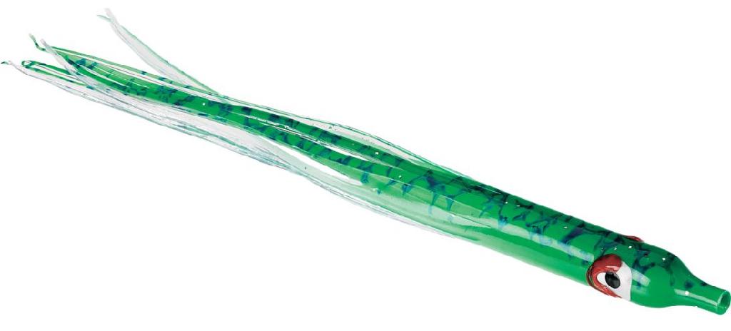 SILH NEEDLE SQUIDS UV GREEN SPATTER BACK