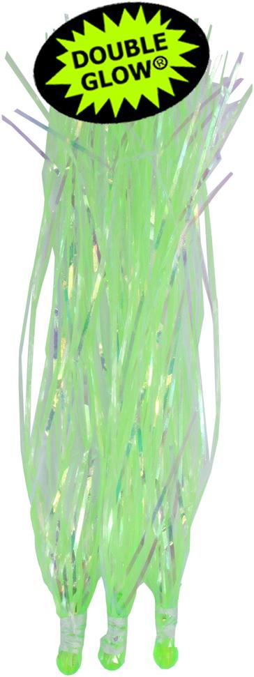 SIL MINI TWINKLE SKIRT(10) GREEN DBL GLW