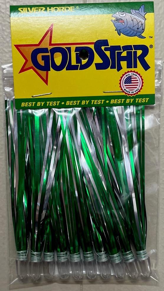 SIL SQUID TWINKLE SKIRT(10) GREEN/SILVER