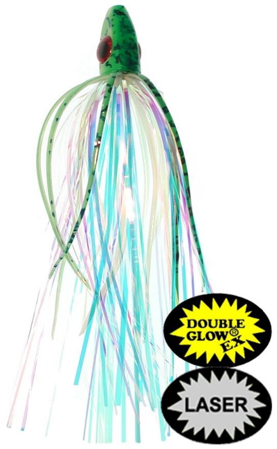 SIL ACE HI FLY BODY  GREEN SPATTER BACK