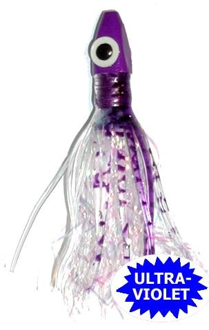 SIL ACE HI KOKANEE RIG UV PURPLE SPATTER - SIL