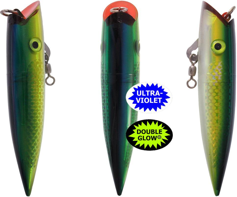 SIL ACE HI 5'PLUG SGL HK UV GLOW HERRING AIDE(SINGLE HOOK NO RATTLE)