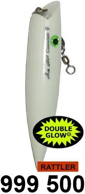 SIL ACE HI 5' PLUG DOUBLE GLOW (TREBLE HOOK WITH RATTLE)