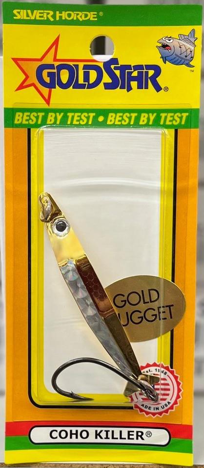 S/HORDE COHO KILLER  GOLD/SILVER PRISM