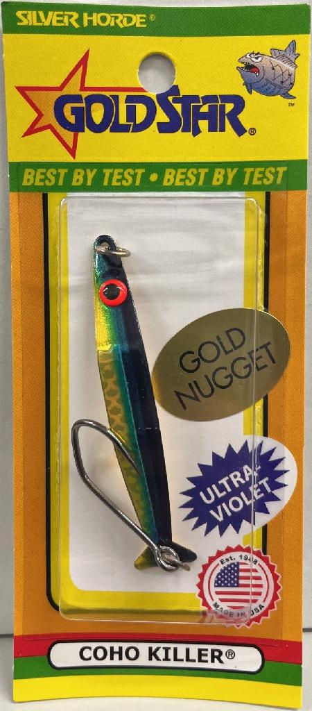 S/HORDE COHO KILLER UV GOLD RUSH HERRING AIDE