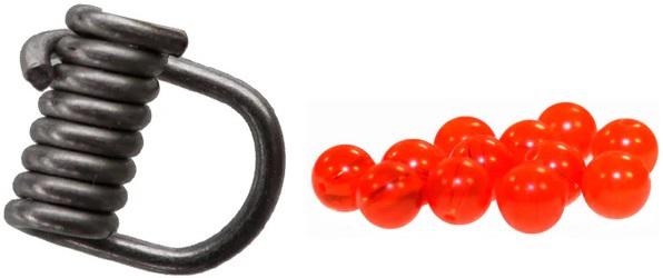 SIMON METAL QUICK CHANGE CLEVIS #1(6) W/FLAME BEADS