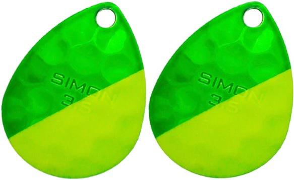 SIMON SPINNER BLADE 3.5(2) CHAR/FL CHART