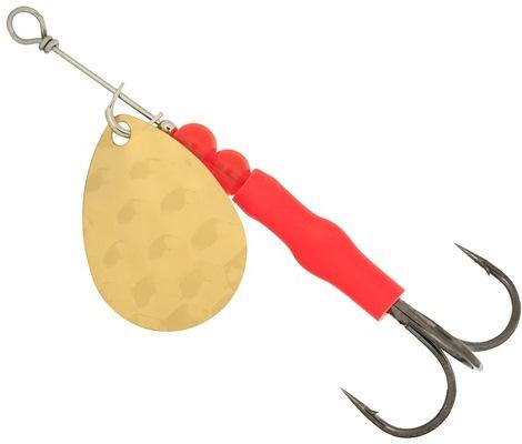 SIMON SPINNER 3.5 HEX GOLD RED BEAD