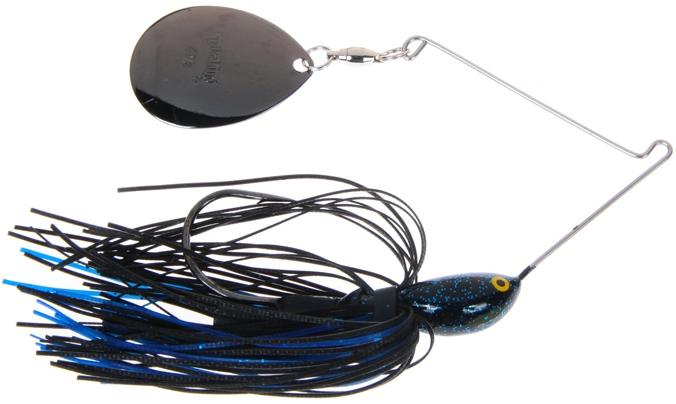 SK MDNGHT SPECIAL SPNBAIT 7/16oz BLK/BLU