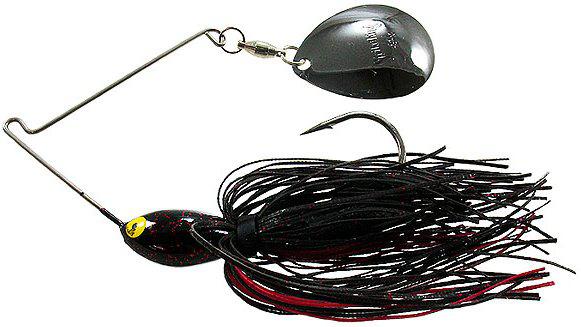 SK MDNGHT SPECIAL SPNBAIT 7/16oz BLK/RED