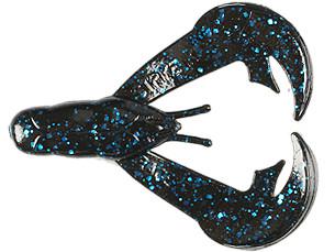 SK RAGE TAIL CHUNK 3' BLACK BLUE FLAKE