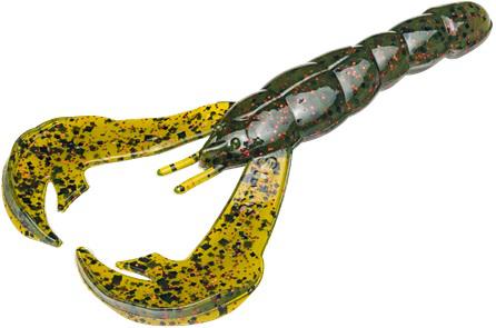 SK RATTLIN RAGE CRAW 4' WATRMLN RED FLK