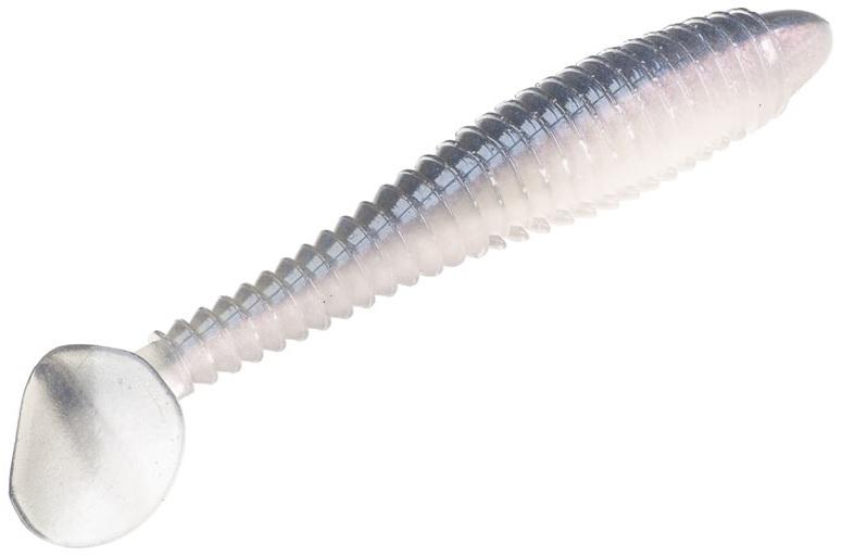 Strike King Rage Swimmer Pro, Blue Red Pearl, 1.0x3.75 Inch, Nature-Inspired Design, Soft-Ribbed Body, Thin Tail