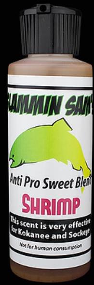 SLAMMIN SAMS ANTI PRO SCENT 4oz SHRIMP