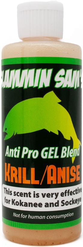 SLAMMIN SAMS GEL SCENT 4oz KRILL/ANISE