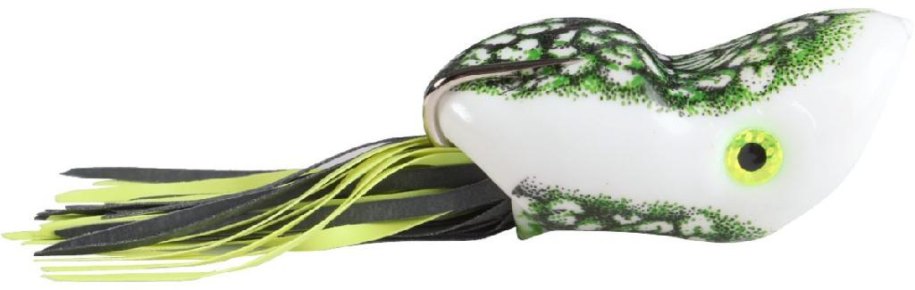 S/LURE SCUM FROG POPPER 5/16  NAT BK-GRN