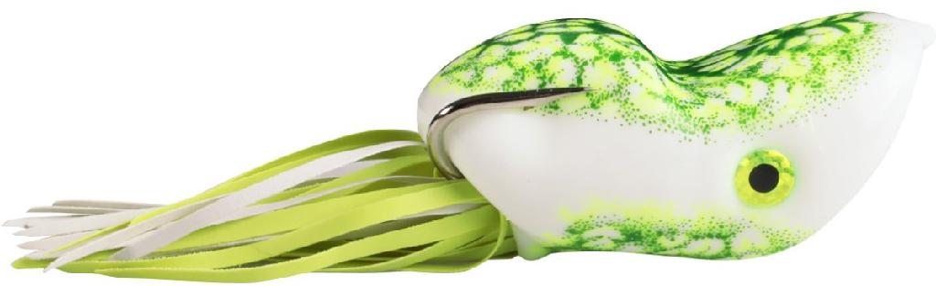 S/LURE SCUM FROG POPPER 5/16  NAT GRN-YL